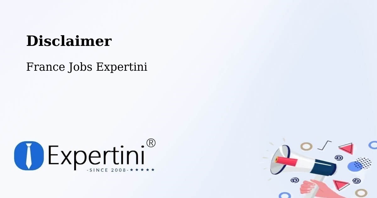 Disclaimer – Coutras - France Jobs Expertini