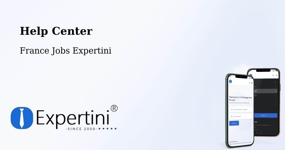 Help Center – Coutras - France Jobs Expertini